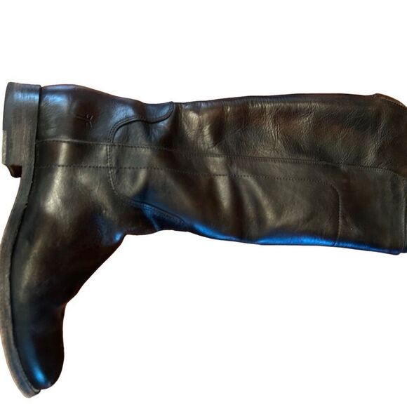 Frye Melissa tall dark brown riding boots- size 8 - Picture 7 of 10